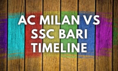 AC milan vs ssc bari timeline