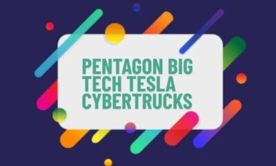 Pentagon big tech tesla cybertrucks