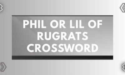 Phil or lil of rugrats crossword