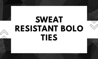Sweat resistant bolo ties