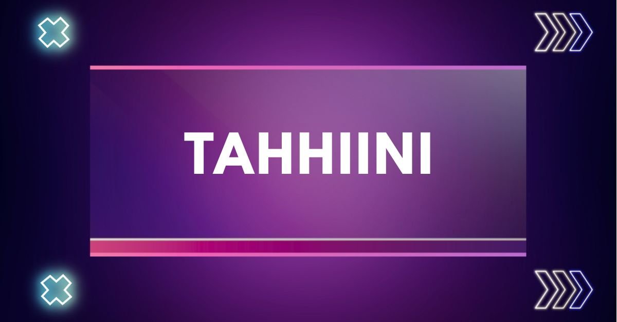 Tahhiini